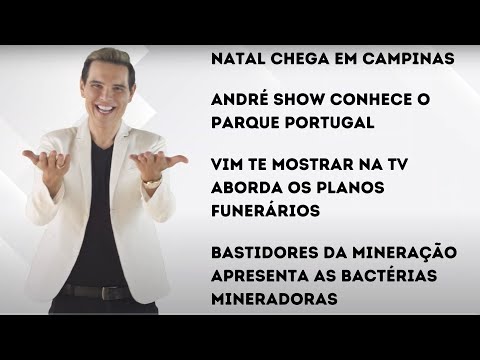 Assista ao Programa André Show exibido neste sábado