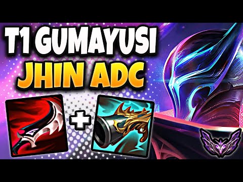 T1 Gumayusi Jhin vs Lucian [ ADC ] Korea Master Patch 13.12 ✅