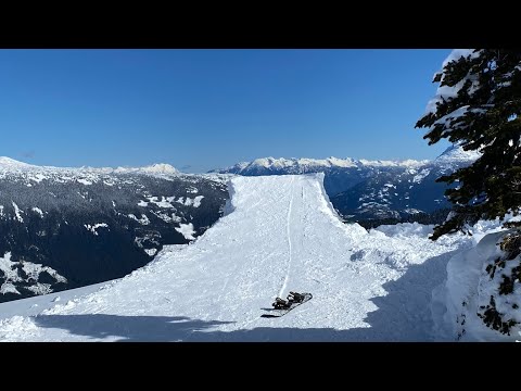 Sunny Day In The Whistler Backcountry