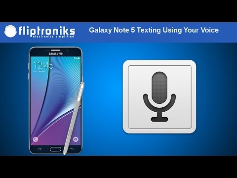 Samsung Galaxy Note 5: Text Messaging Using Your Voice - Fliptroniks.com