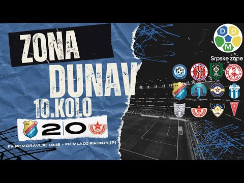 Zona Dunav Sezona 2025/26 10. Kolo FK Pomoravlje 1946 2:0 FK Mladi Radnik (P)
