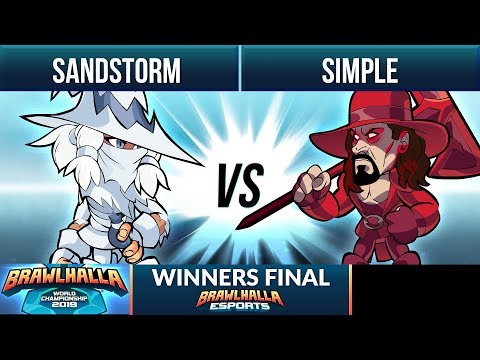Sandstorm vs simpLe - Winners Final - Brawlhalla World Championship 2019 1v1