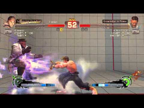 Ryu (Fawwaz) vs Dudley (el Mocha Latte)