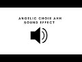 Angelic choir sound effect