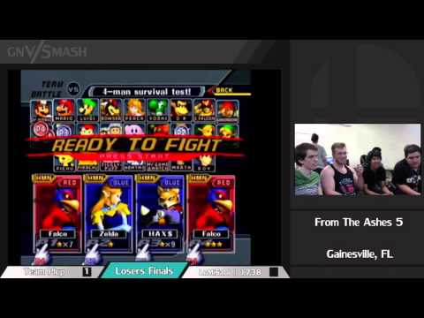 From The Ashes 5 - Doubles - Losers Finals - Team Plup vs 1738 & OC LuMiSaDi