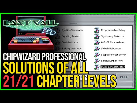 Last Call BBS All ChipWizard Professional Levels Solutions