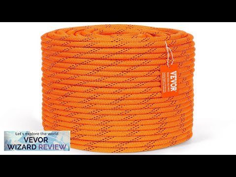 VEVOR Double Braided Polyester Rope 1/2 in x 220 ft 48 Strands Review