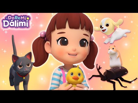 Dálimi con los animales🐶🐱60min🍼DoReMi Dálimi🌜Compilacion❤️Canción🎹Dibujos Animados🎶Сolección