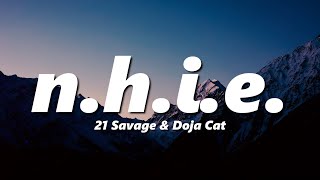 21 Savage, Doja Cat - n.h.i.e. (bass boosted + reverb)