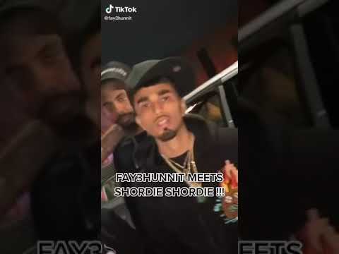 Fresno bulldog rapper FAY3HUNNIT Meets shordie shordie #fresno