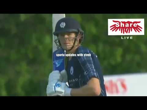 Scotland vs Pakistan 1st T20 Match    Last Over    Highlights