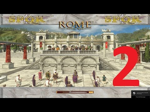 Rome: Total War - SPQR Mod: Let's Play Campaign, First Turn - Battle with Hannibal, Carthage, Part 2