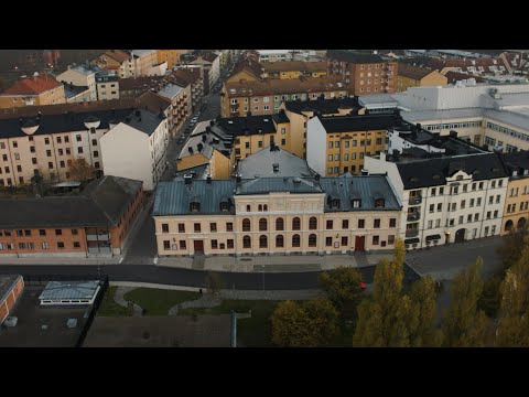 1022. Arbis Norrköping (Norrköping) Drone Stock Footage Video