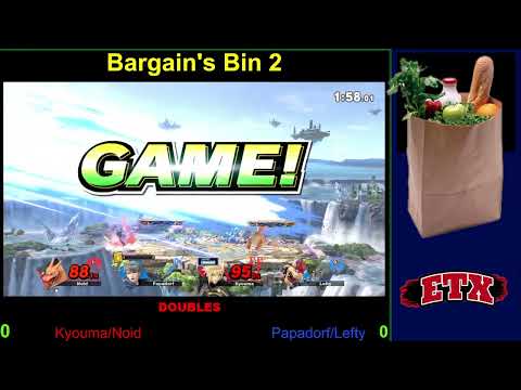 Bargain's Bin | Losers Quarter Finals | XKyouma \ Matthewnoid8 VS PapaDorf \ Lefty