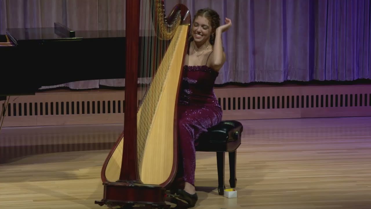 Promotional video thumbnail 2 for Clara Malek - Harpist