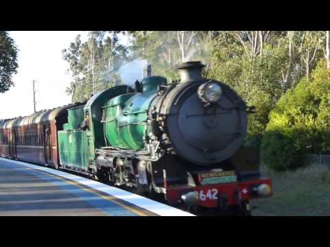 Australia: Steam Locomotives in Action - 2016 Review (Extended version)