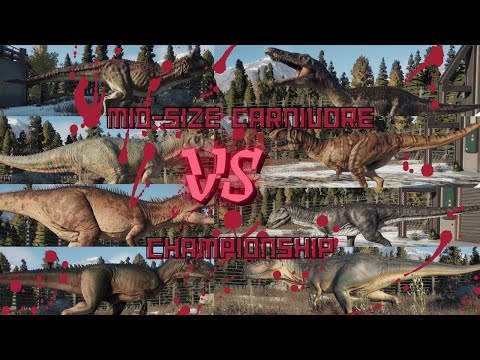 Mid-Size Carnivore Championship 🏆 | Jurassic World Evolution 2 Tournament