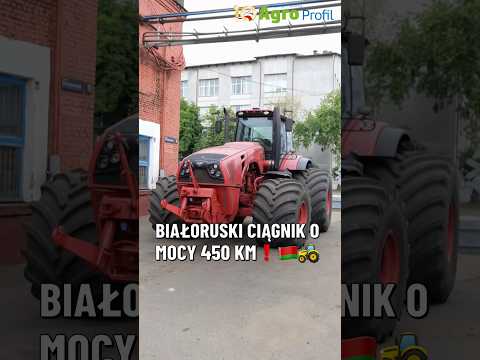 Białoruś produkuje potężne ciągniki, największy ma ponad 500 koni!