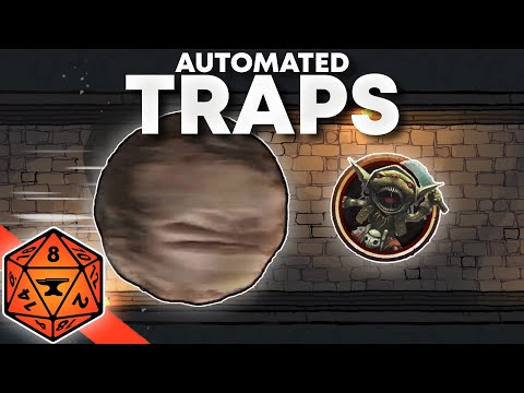 Foundry VTT: How To Automate Traps w/ Monk's Active Tile Triggers