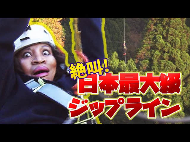 【日本最大級】 絶叫!ジップライン
