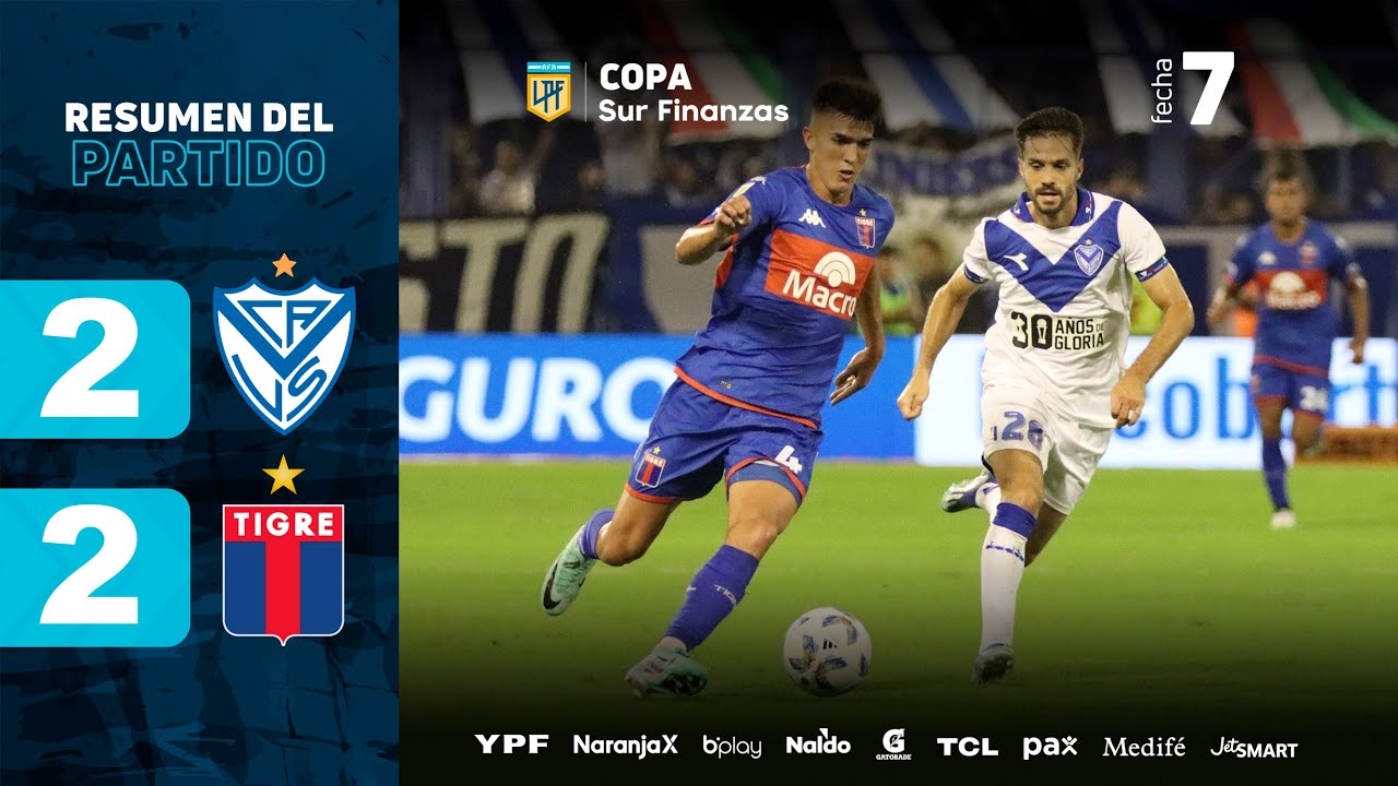 Vélez Sarsfield vs Tigre highlights