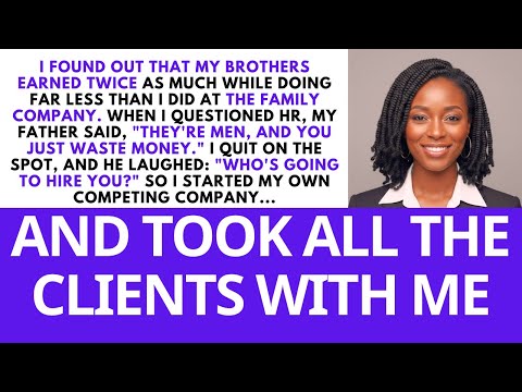 My Father Justified My Siblings Being Paid More at Work — I Quit and He Instantly Regretted It...