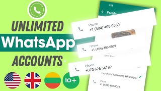 Create Free Unlimited WhatsApp Account (2024)