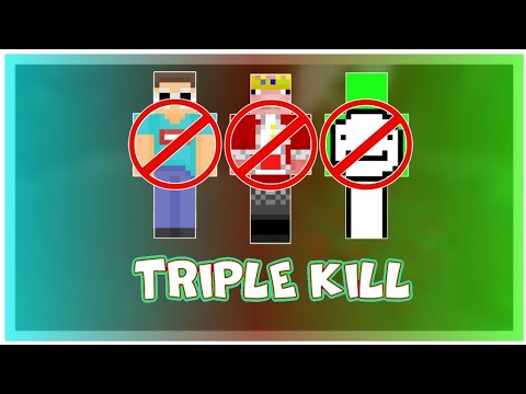MONSTER KILL! SkyWars Funny Moments on CubeCraft #4 [MiniGame]