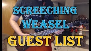 Screeching Weasel - Guest List (Guitar Tab + Cover)