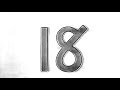 Sesame Street 1 To 20 Number Elimination In Black White Chorded 3 0