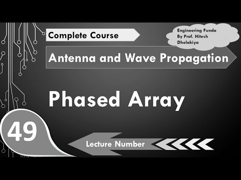 Basics of Antenna Array in Antennas and Wave Propagation by Engineering Funda