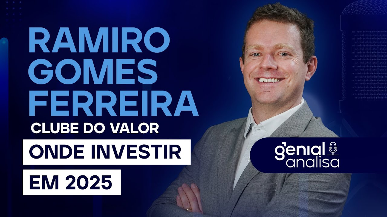 🔴 ONDE INVESTIR EM 2025: RENDA FIXA OU RENDA VARIÁVEL? Com RAMIRO GOMES FERREIRA do Clube do Valor