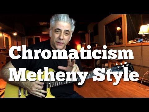 Adding Chromaticism To Your Soloing | Pat Metheny Style