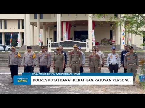 PENGAMANAN PELANTIKAN DPRD TERPILIH DI KAB. KUTAI BARAT