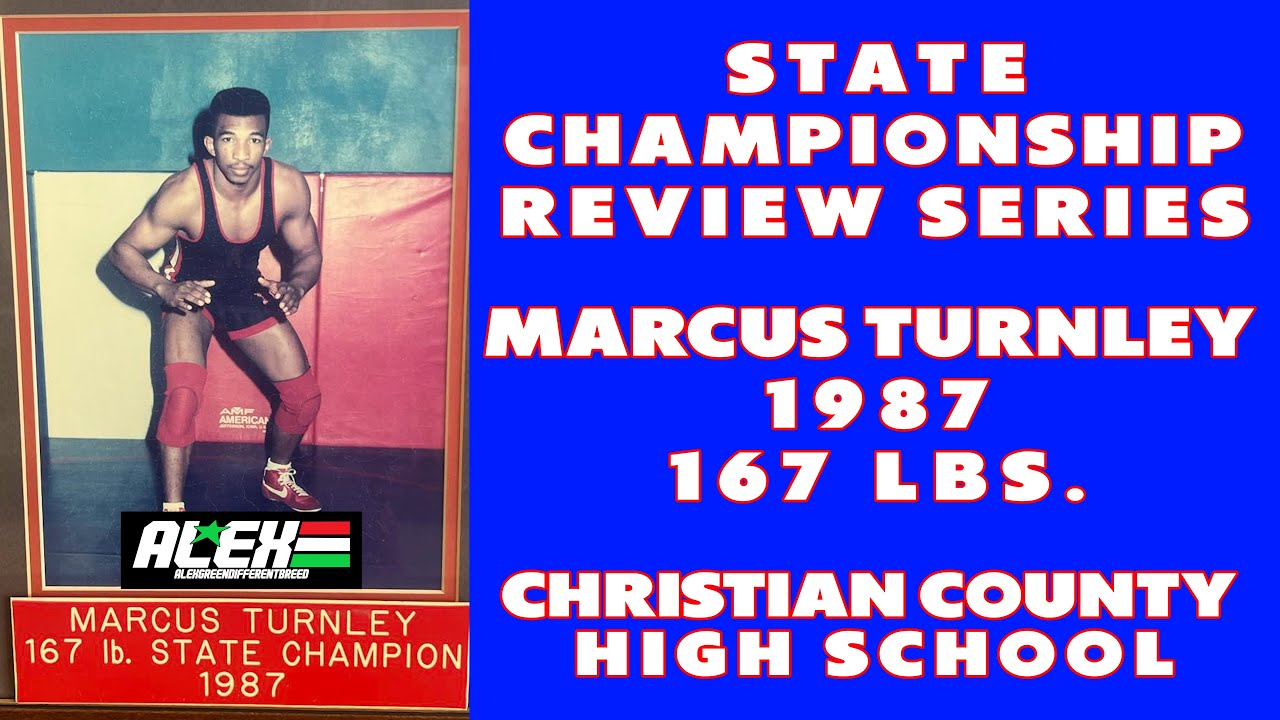 State Wrestling Championship match review w/ Marcus Turnley (Christian County; 1987 167 lbs.)