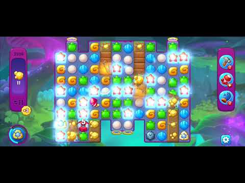 Fishdom gameplay level 2396