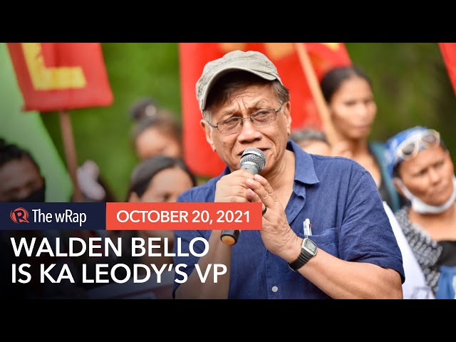 Walden Bello mengecam Marcos dengan kata-kata f selama wawancara langsung