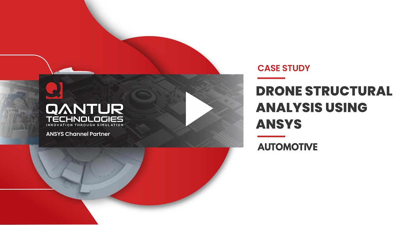 Drone Structure Strength Analysis – ANSYS Mechanical