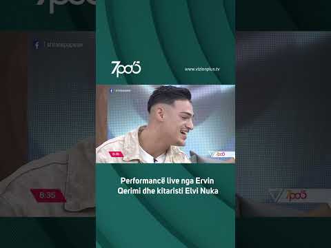 Performancë live nga Ervin Qerimi dhe kitarristi Elvi Nuka -7pa5
