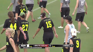 1st half of Brute Squad vs Heist (Women), Oct 25 2012 Club Championships 12:15pm ET