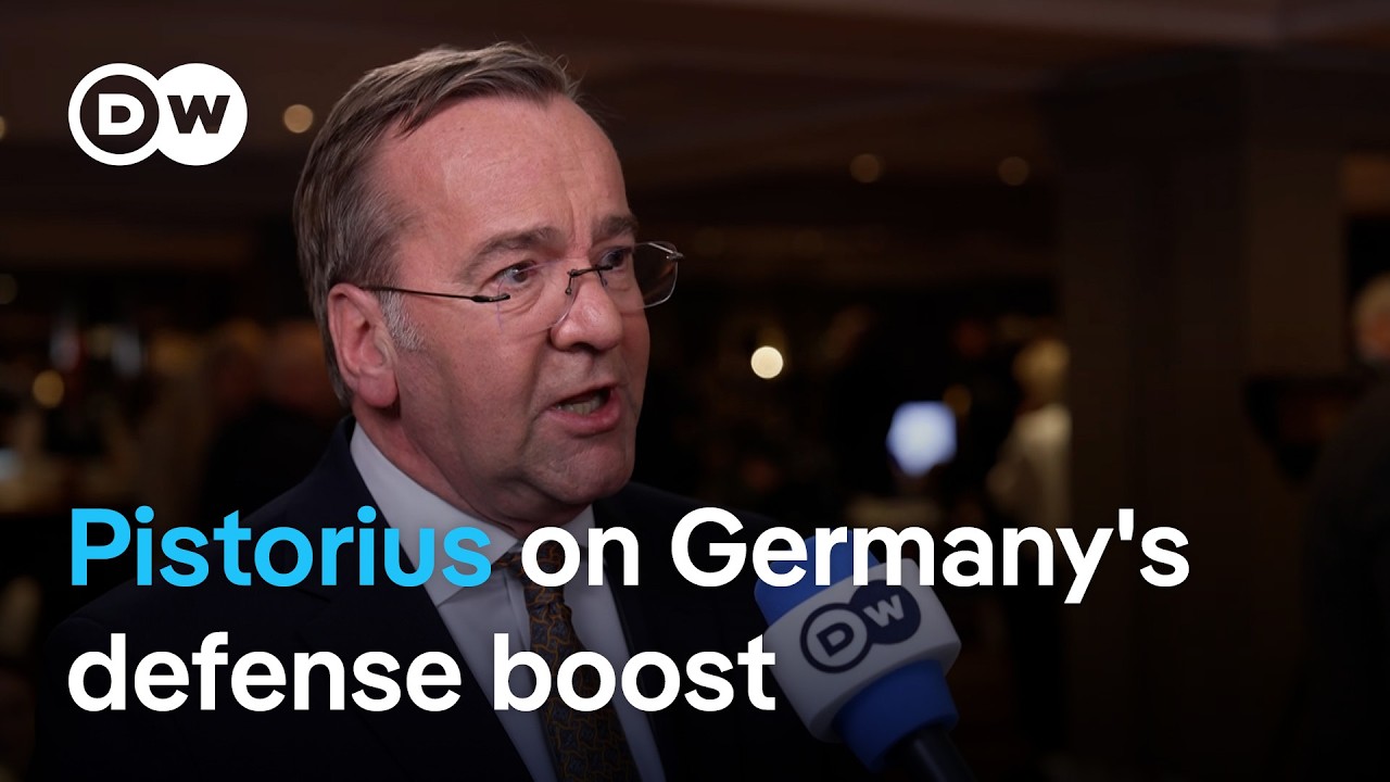 Boris Pistorius: US welcomes German military boost, 'We did everything we could do' | DW News