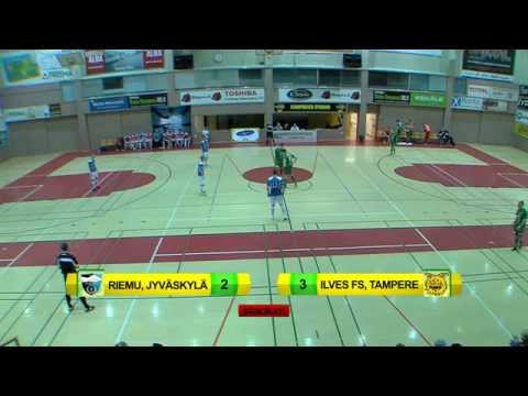 Riemu-Ilves FS 2-3 (2-1) Futsal-Liiga 3.2.2015 maalikooste