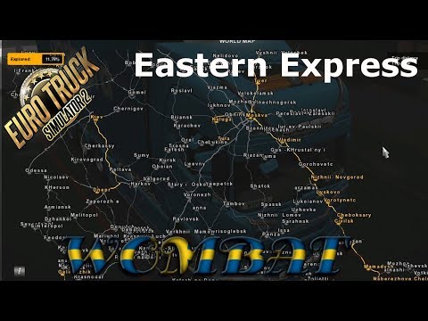 ETS2 1.31 - Eastern Express 10.10 map by Valera_T