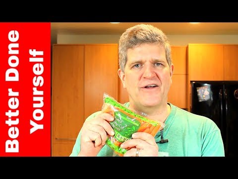 How to Make Quick and Easy Free Probiotics ~ baby carrots