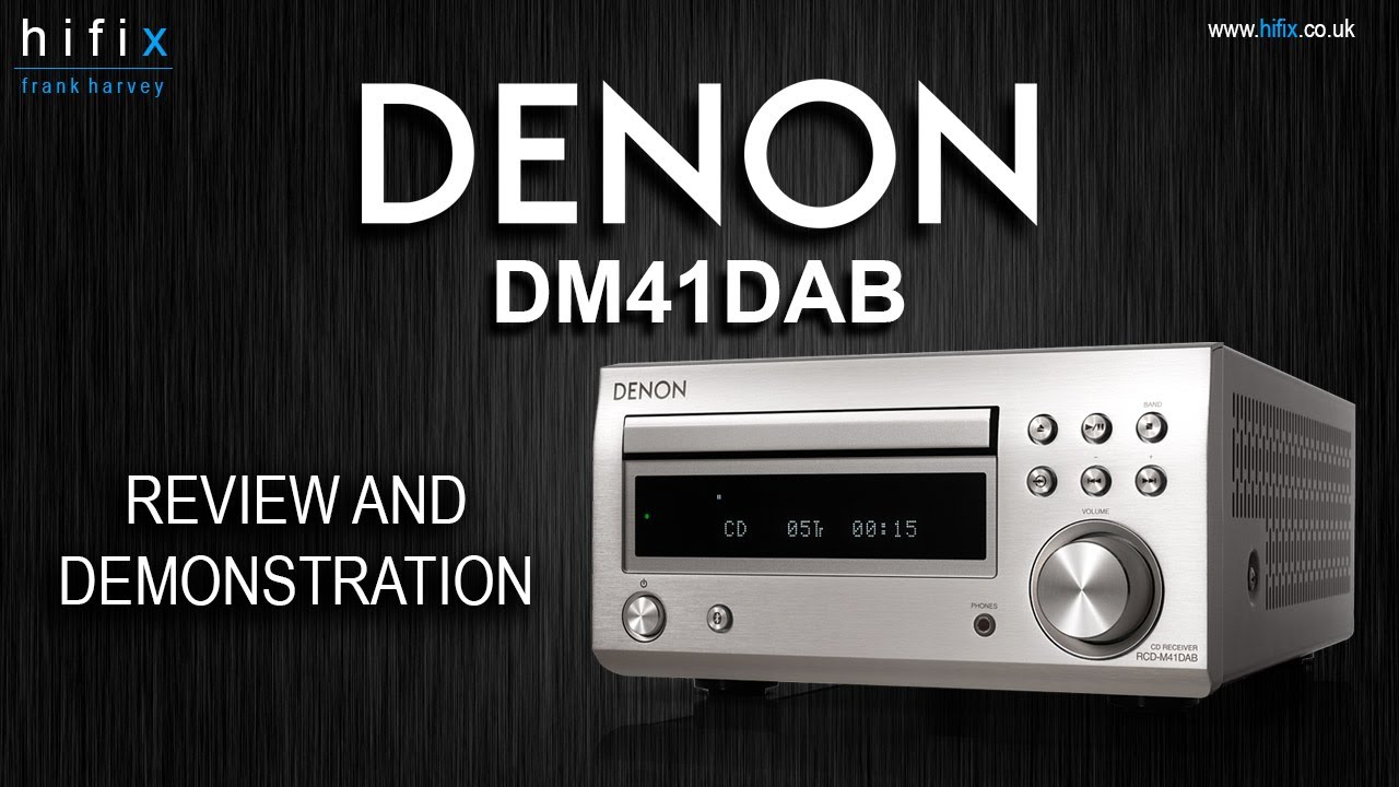 video Dàn nghe nhạc mini NN46-TV (Denon SC-M41 & CD RCD M41DAB) 0