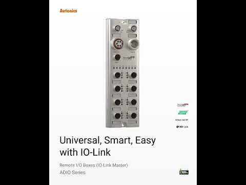 Autonics | Universal, Smart, and Easy with IO-Link Remote I/O Boxes, ADIO Series