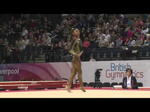 Taeja JAMES Floor BRONZE - 2016 Apparatus Finals