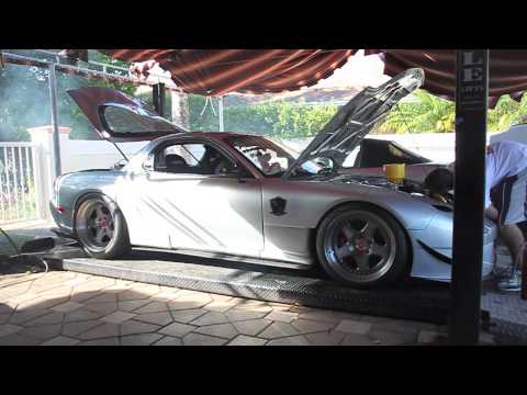 Roxy's First Start! Re Amemiya Twin Turbo RX7 FD3S