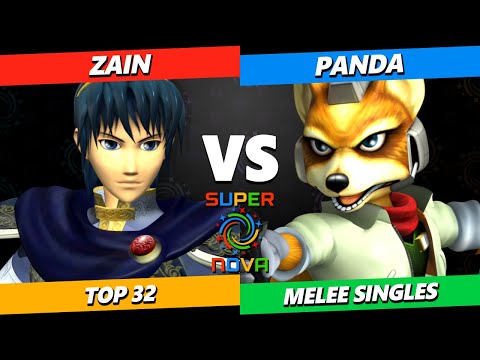 Supernova 2025 - Zain (Marth) Vs. Panda (Fox) Smash Melee Tournament