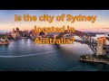 # Is the city of Sydney located in Australia? #COUNTRY QUIZ 74!